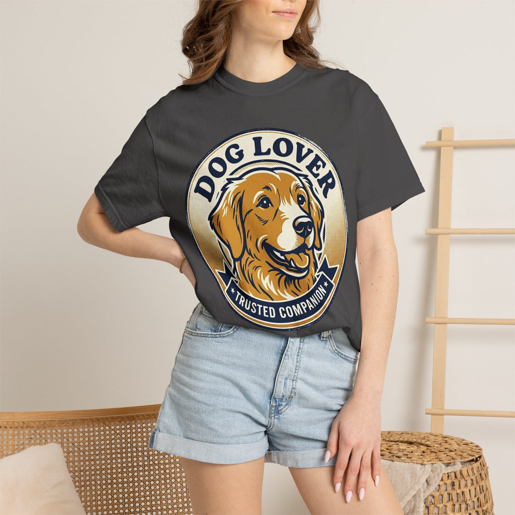 Dog Lover T-Shirt — "Trusted Companion" Graphic Tee