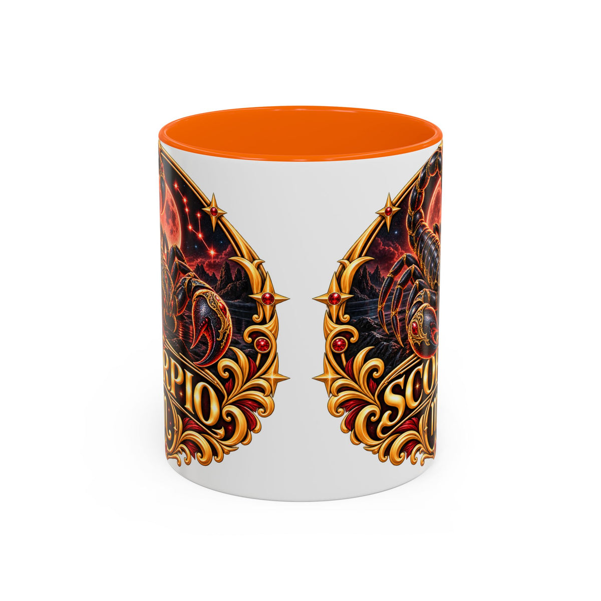 Scorpio Zodiac Coffee Mug — Bold Scorpion Astrology Design (11/15oz)