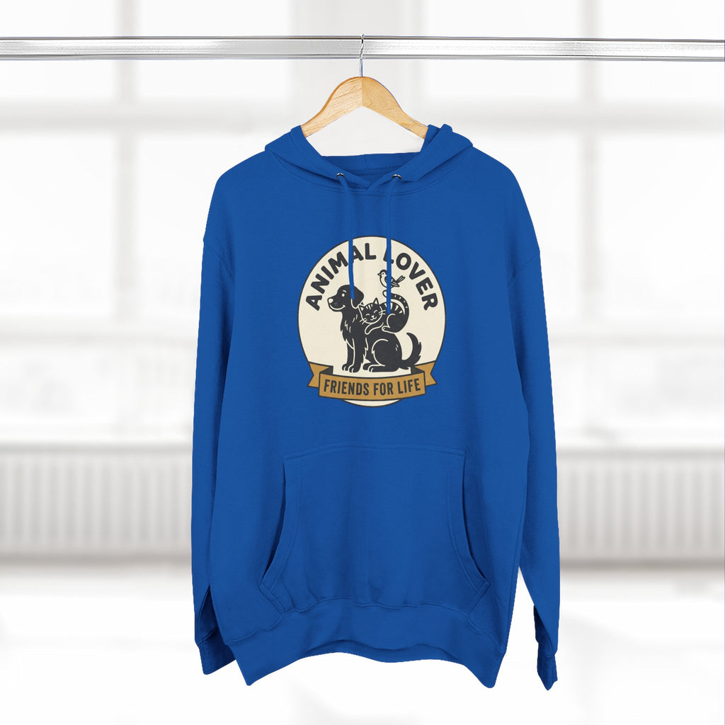Animal Lover Hoodie – Friends For Life Graphic Pullover