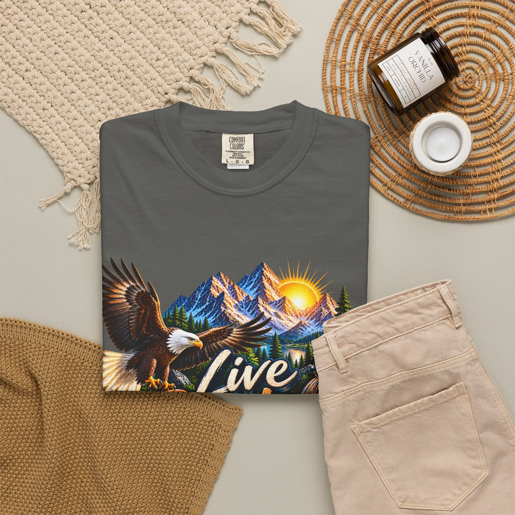 Adventure T-Shirt — "Live Bolder: Explore More, Stay Wild" Graphic Tee