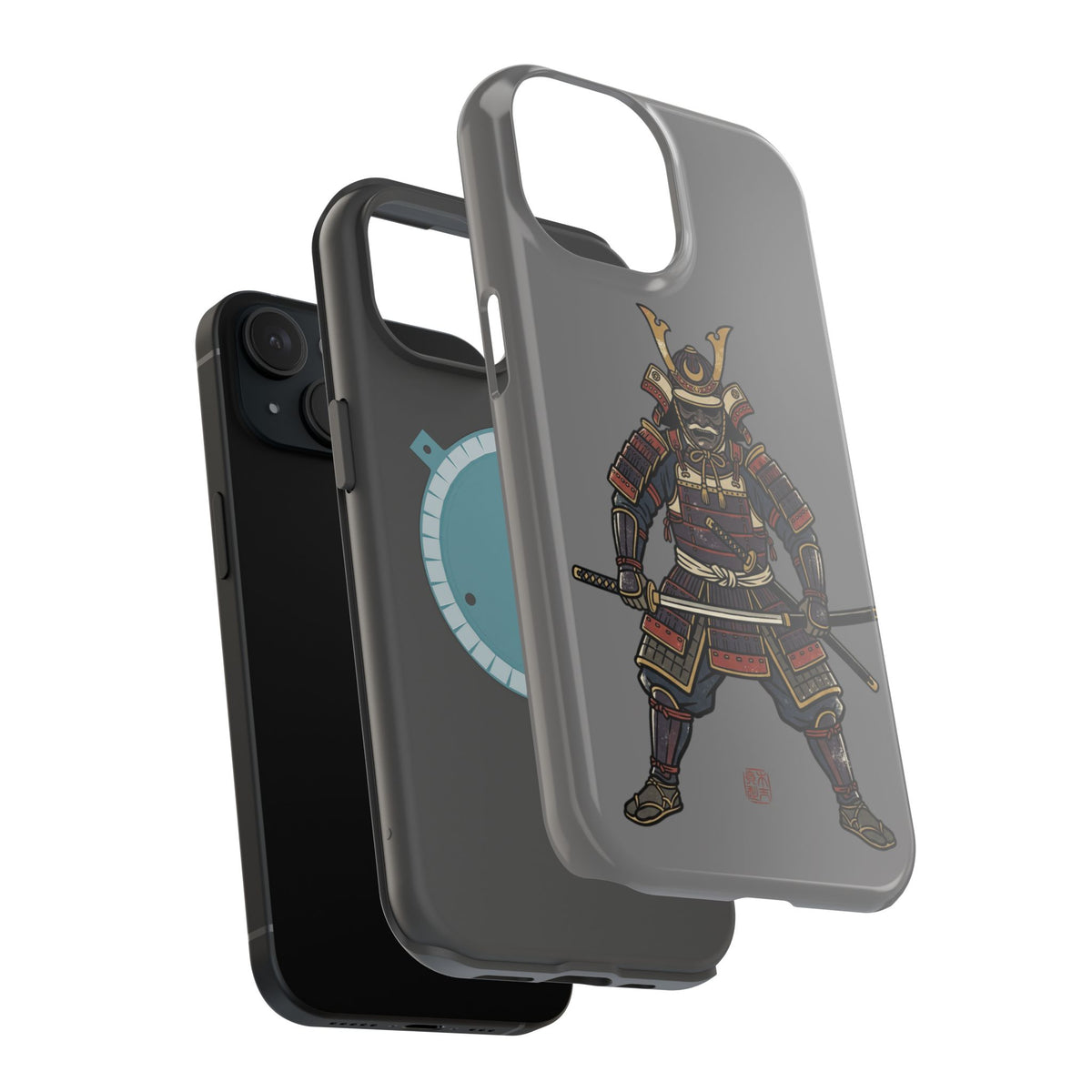 Samurai Warrior Magnetic Impact-Resistant Phone Case