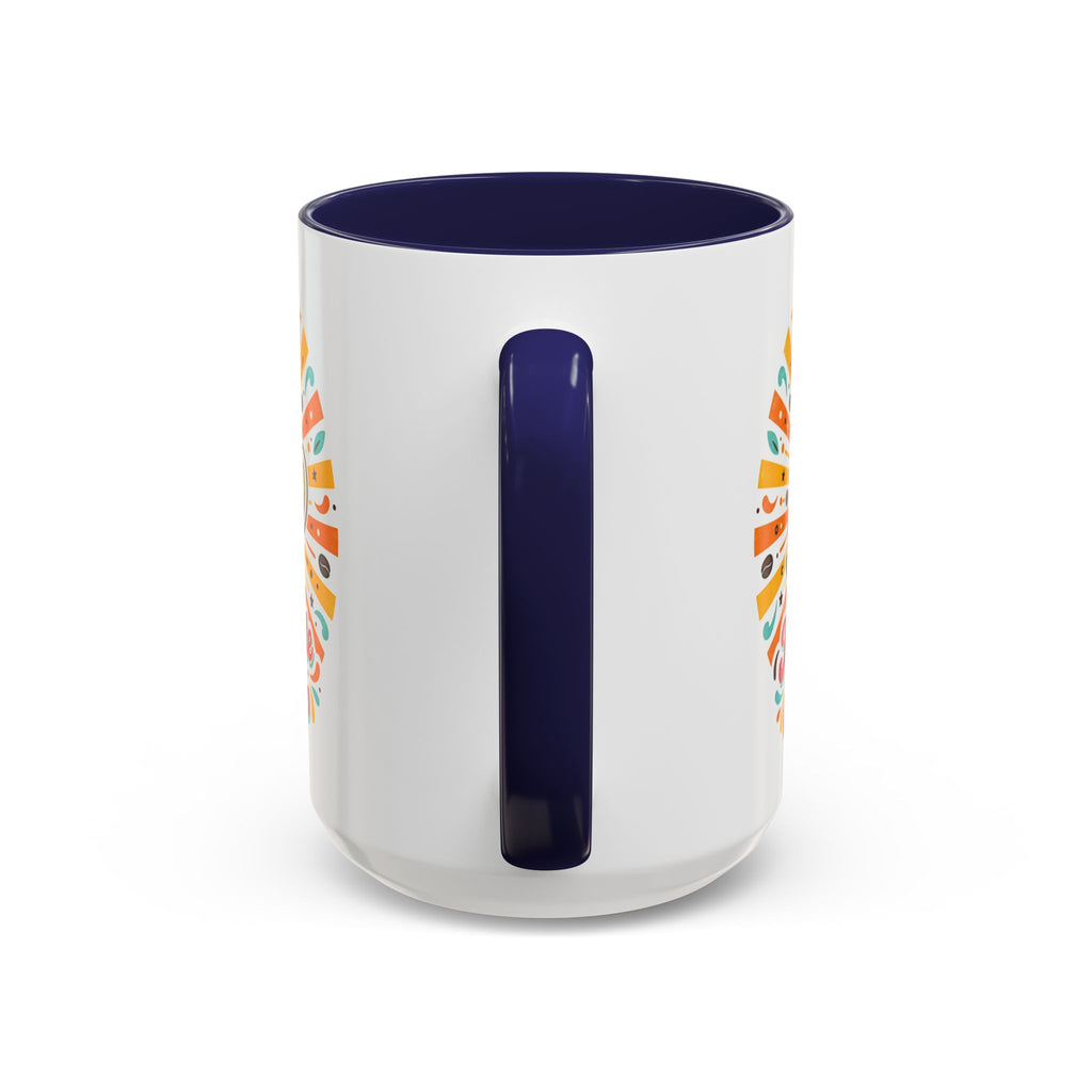 My Favorite Coffee Cup Accent Mug — Colorful Ceramic Coffee Mug (11/15oz)
