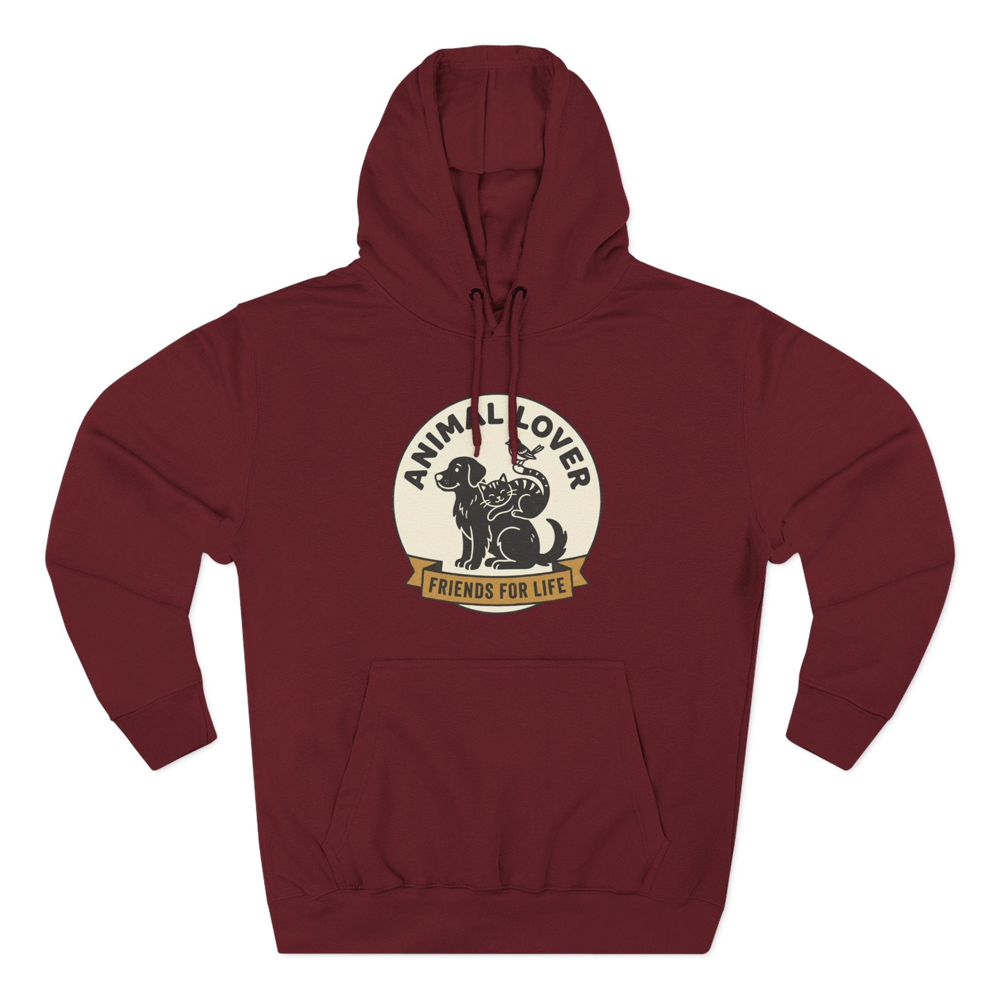 Animal Lover Hoodie – Friends For Life Graphic Pullover