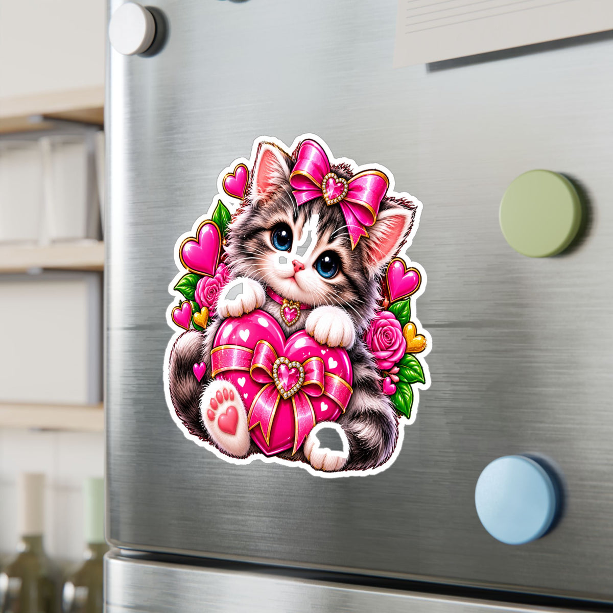 Cute Kitten Vinyl Decal