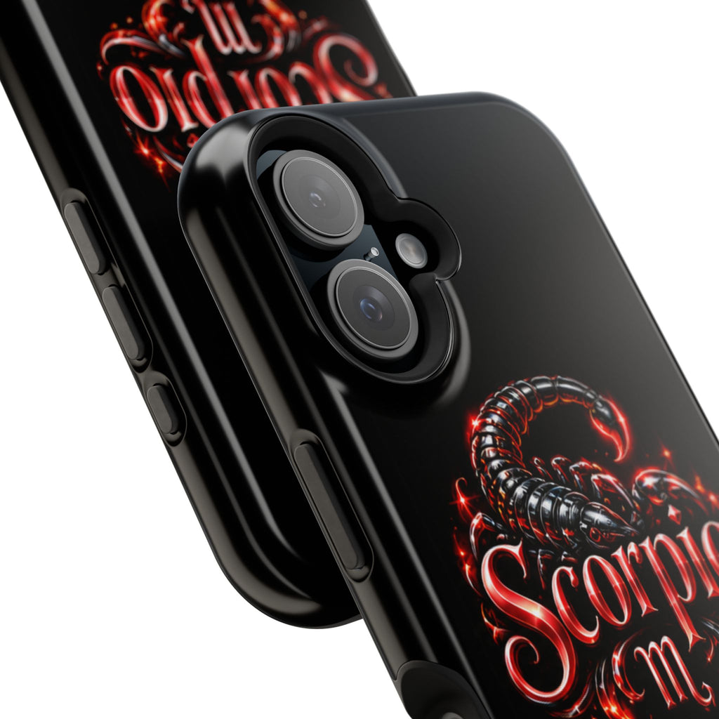 Scorpio Magnetic Impact-Resistant Phone Case – Zodiac Scorpion Design