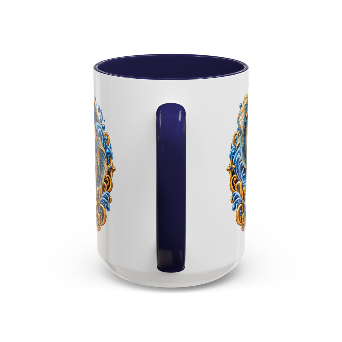 Pisces Zodiac Coffee Mug — Decorative Accent Astrology Mug (11/15oz)