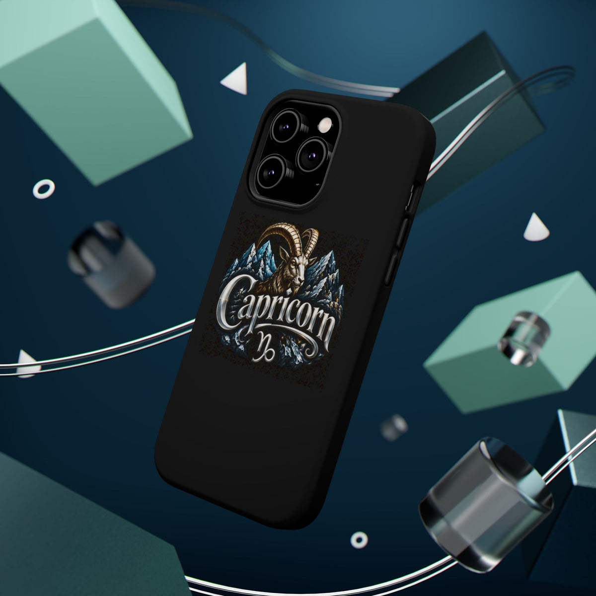 Capricorn Magnetic Impact-Resistant Phone Case — Zodiac Goat Design