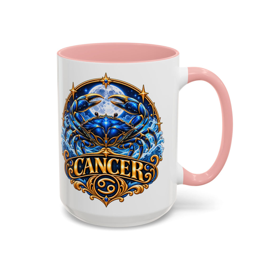 Cancer Zodiac Coffee Mug — Astrology Crab Horoscope Gift (11/15 oz)
