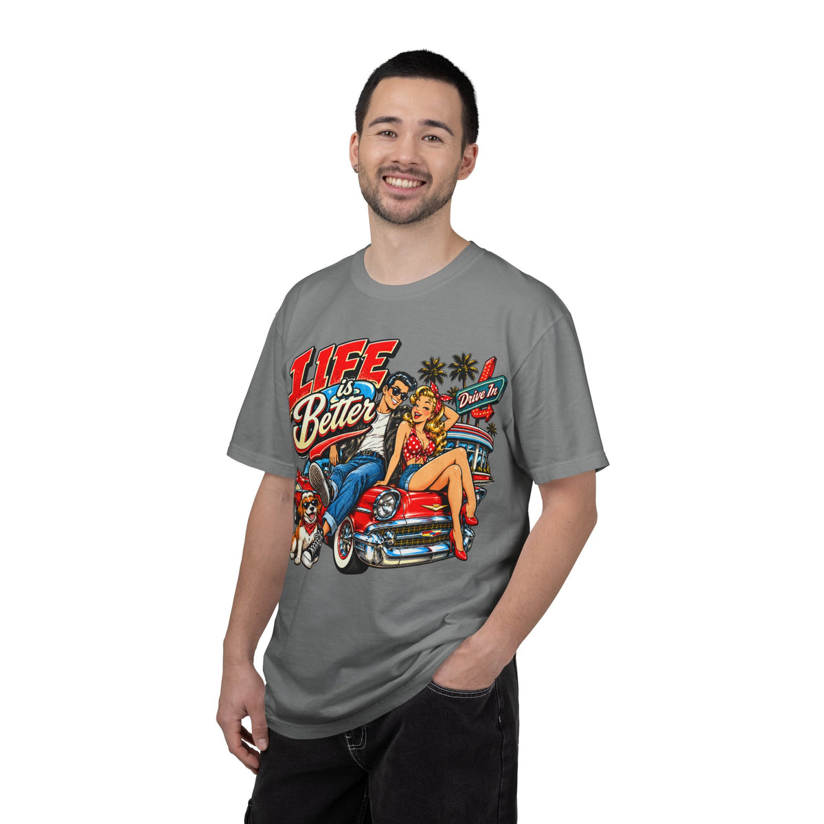 Life Is Better Drive-In Vintage T-Shirt
