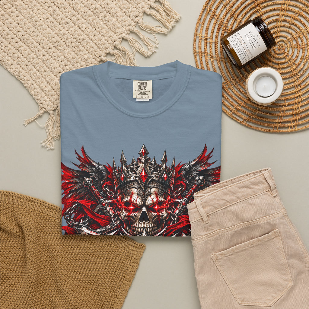 Rebellion Skull Graphic T-Shirt