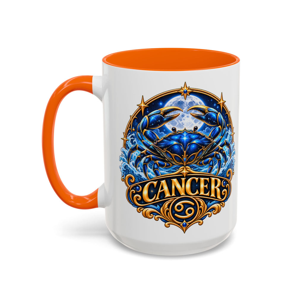 Cancer Zodiac Coffee Mug — Astrology Crab Horoscope Gift (11/15 oz)