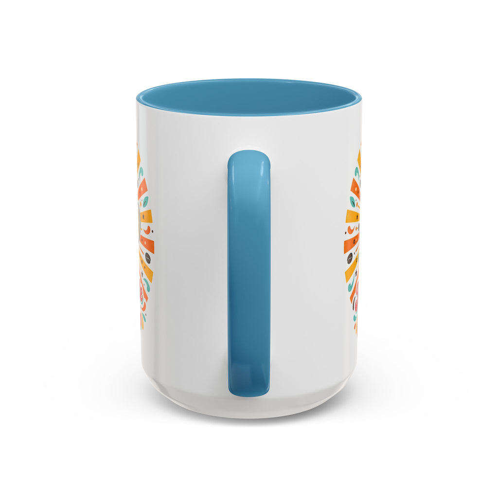 My Favorite Coffee Cup Accent Mug — Colorful Ceramic Coffee Mug (11/15oz)