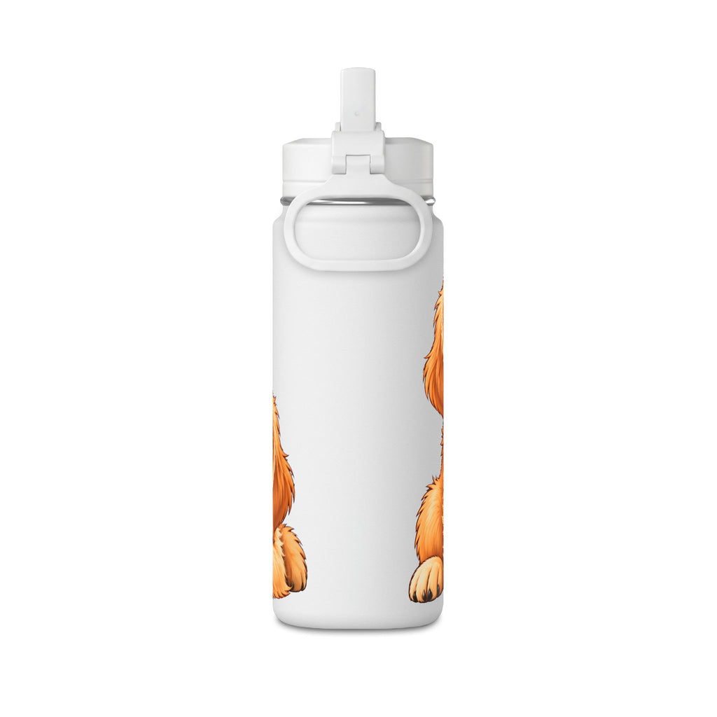 Golden Retriever Puppies Mini Water Bottle
