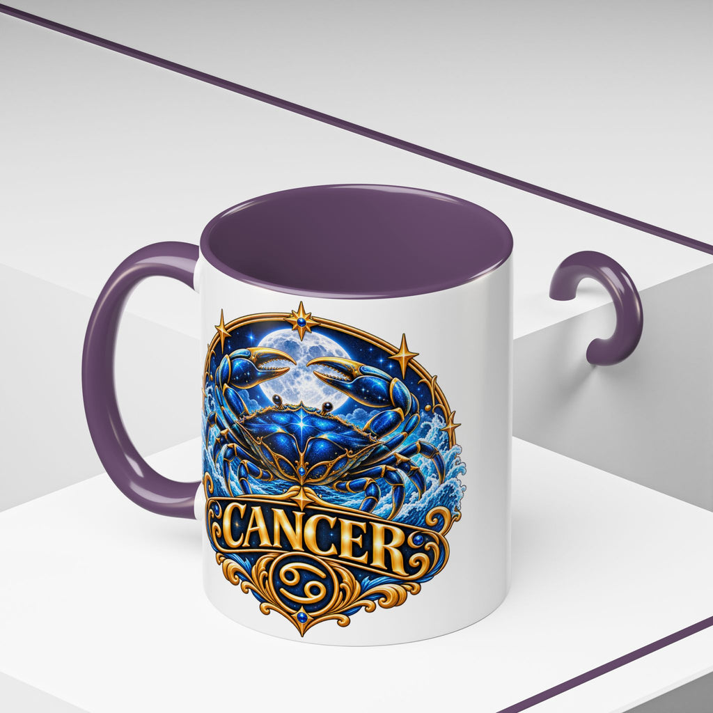Cancer Zodiac Coffee Mug — Astrology Crab Horoscope Gift (11/15 oz)