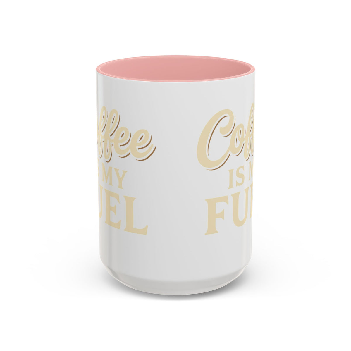 Coffee Is My Fuel Accent Coffee Mug — 11/15oz Ceramic Gift for Coffee Lovers