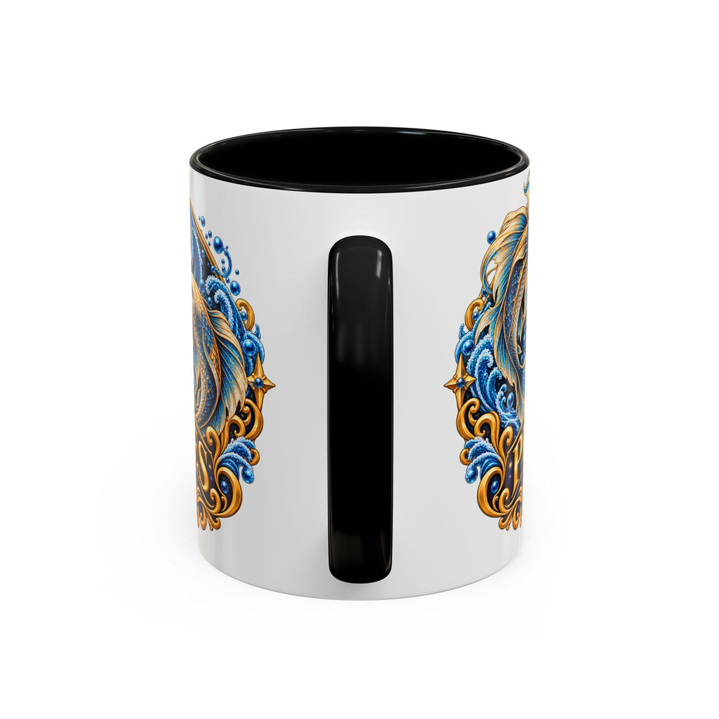 Pisces Zodiac Coffee Mug — Decorative Accent Astrology Mug (11/15oz)