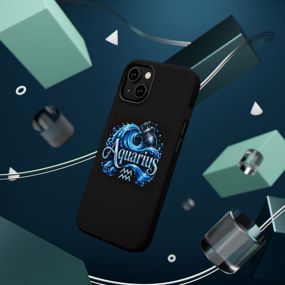 Aquarius Zodiac Magnetic Impact-Resistant Phone Case