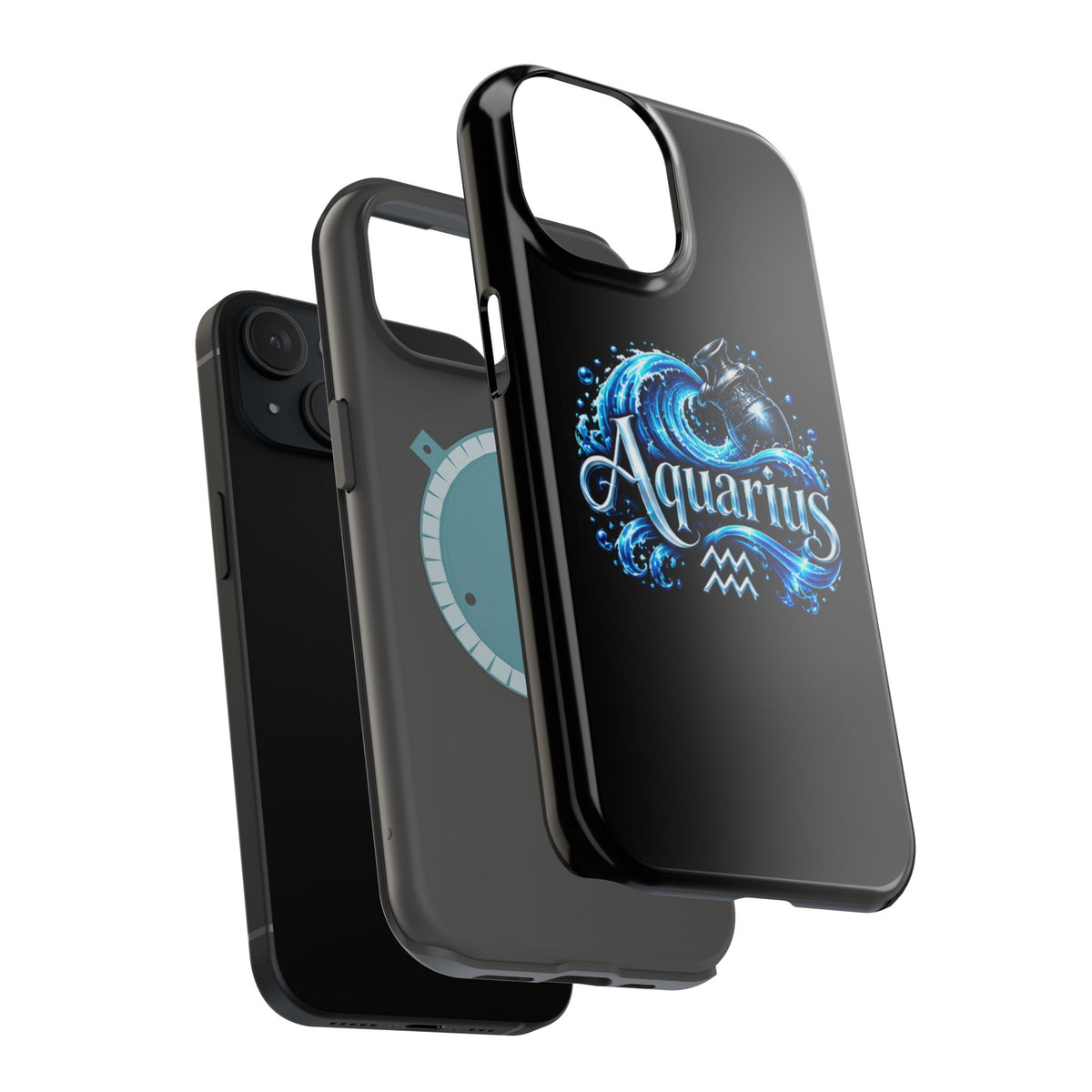 Aquarius Zodiac Magnetic Impact-Resistant Phone Case