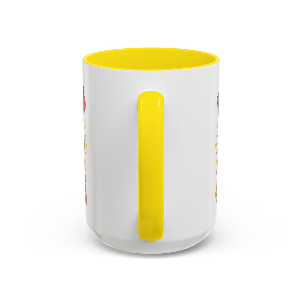 Coffee Mug — "I Wake Up 4 Coffee" Accent Ceramic Mug (11/15oz)