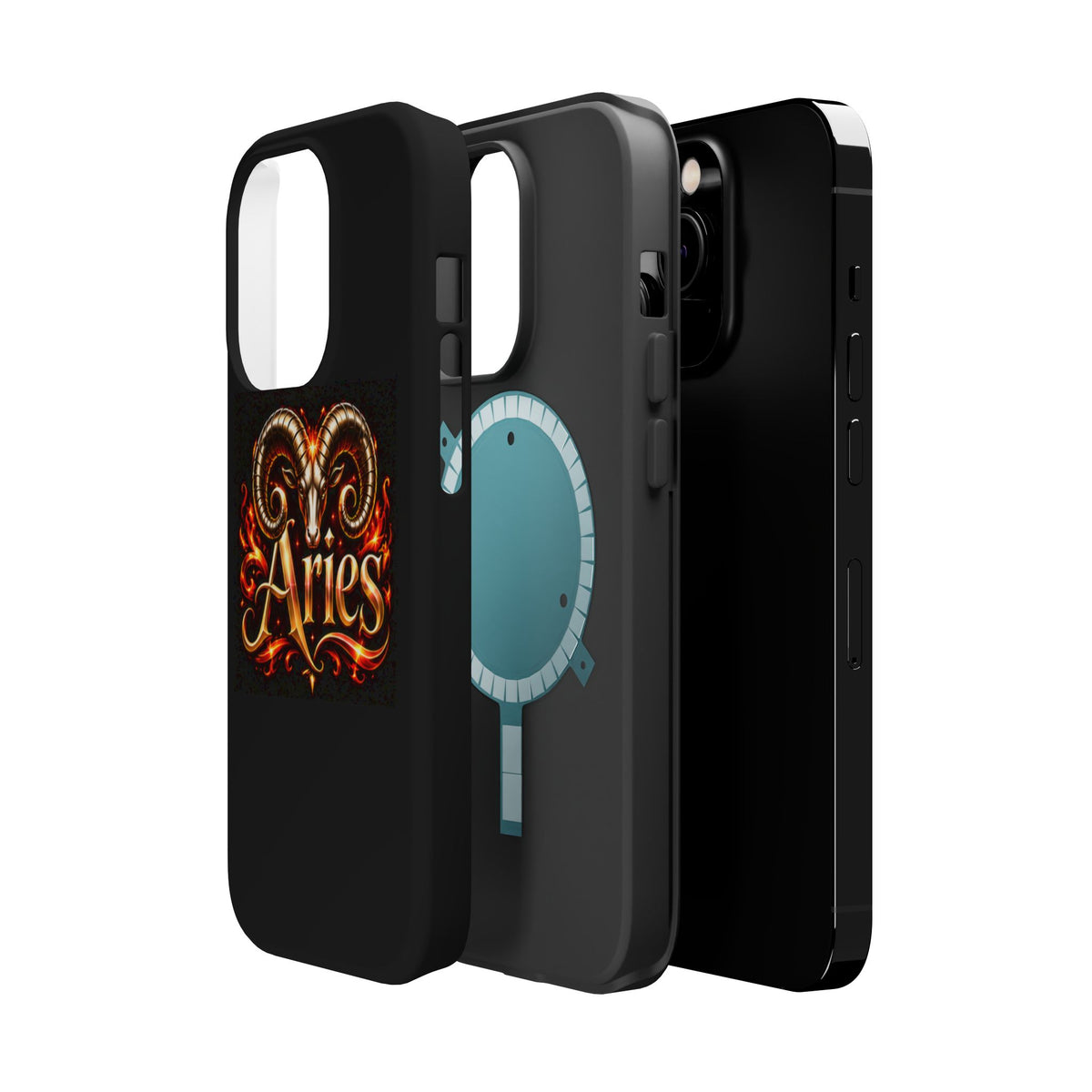 Aries Zodiac Magnetic Impact-Resistant Phone Case
