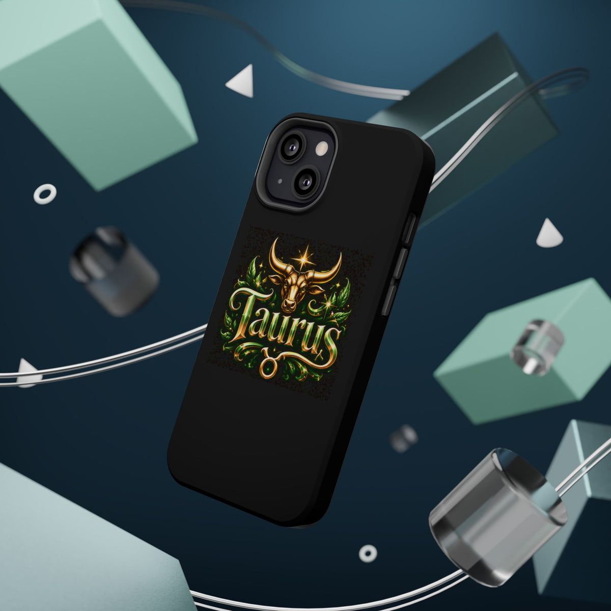 Taurus Zodiac Magnetic Phone Case — Impact‑Resistant Astrological Design
