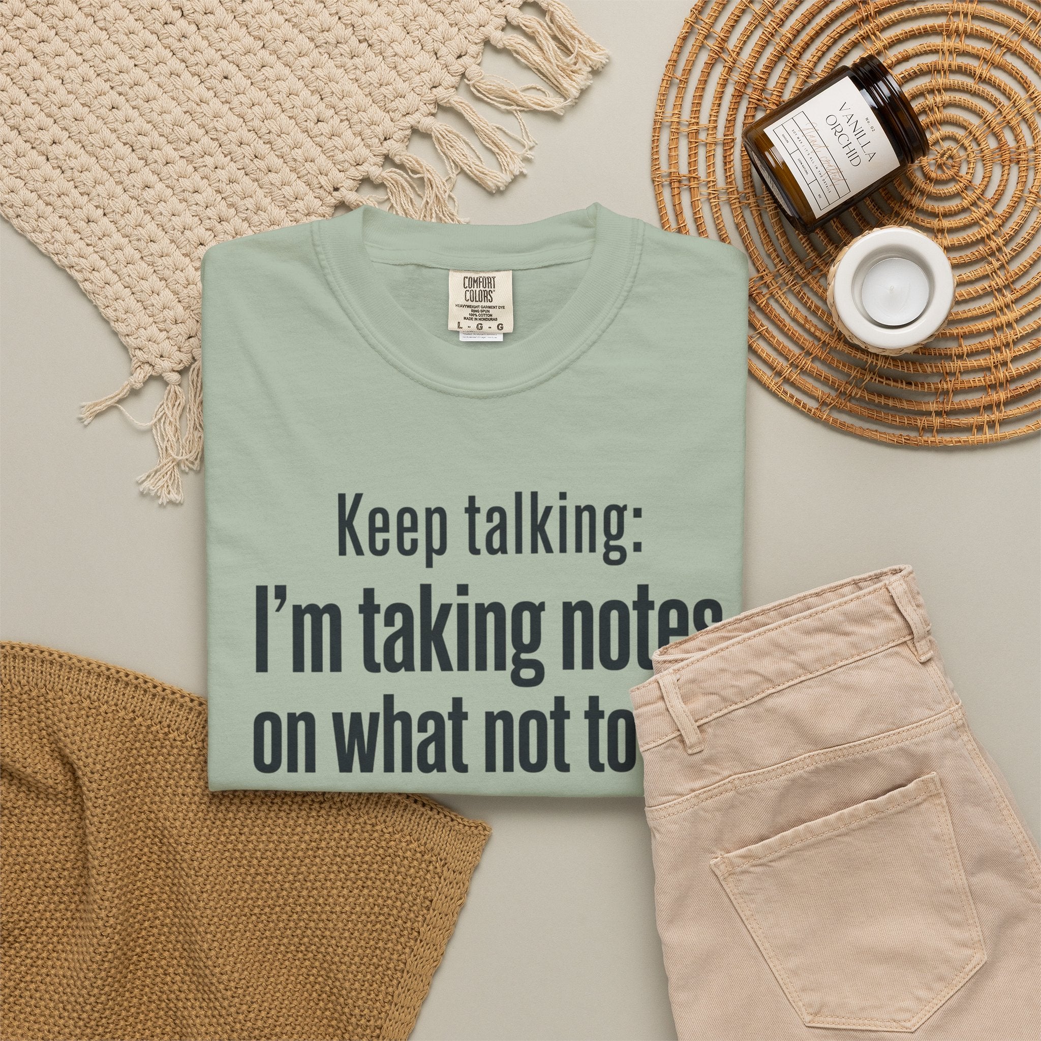 Taking Notes on What Not to Do T-Shirt