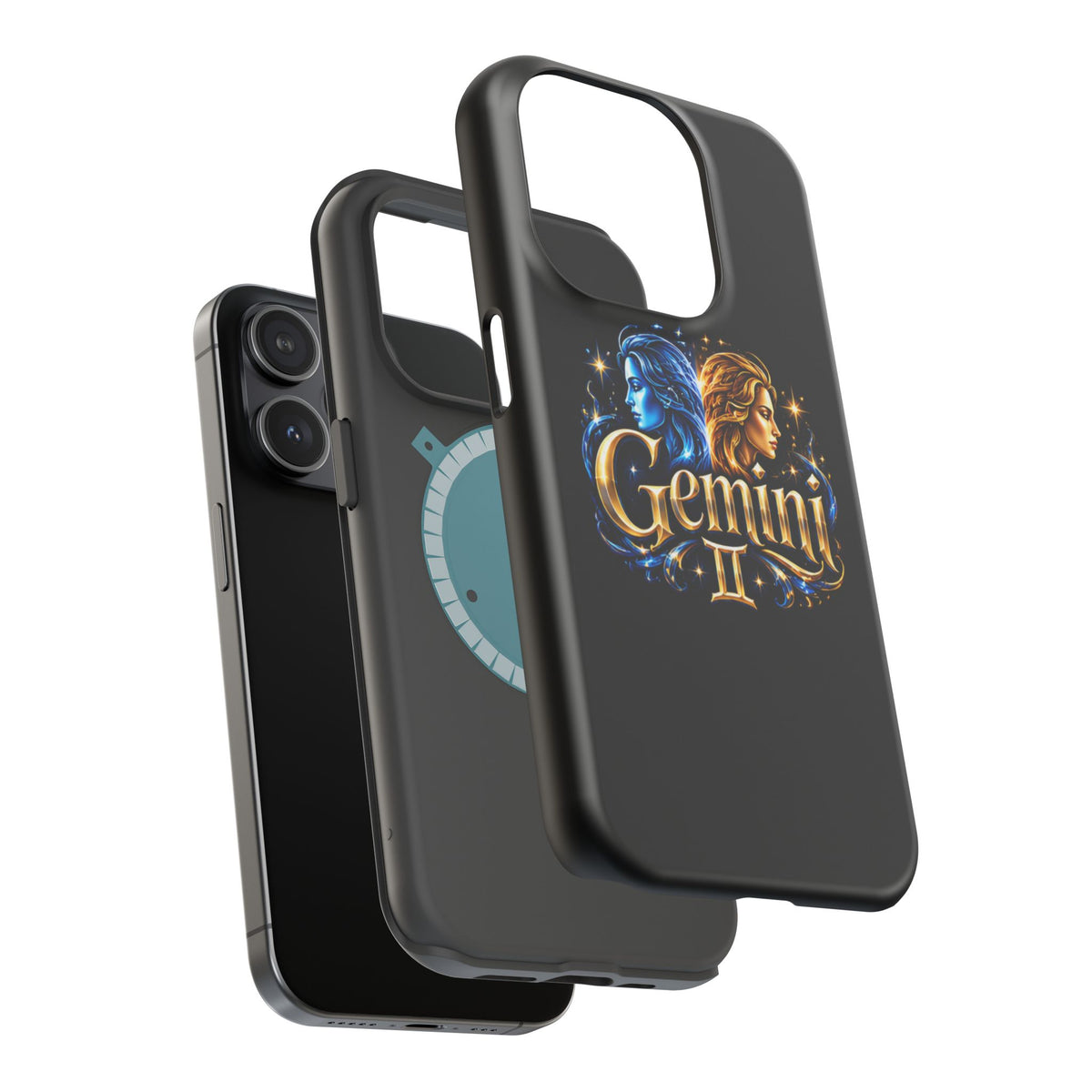 Gemini Zodiac Magnetic Impact-Resistant Phone Case