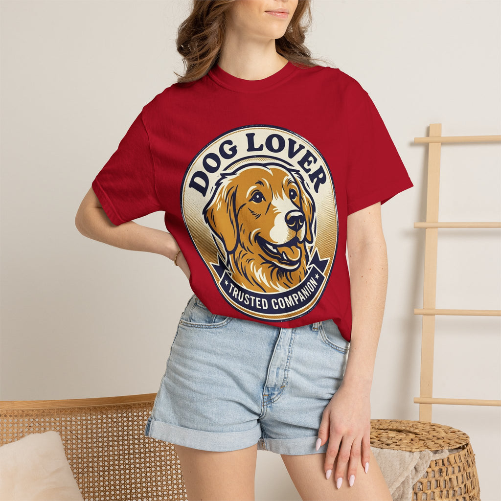 Dog Lover T-Shirt — "Trusted Companion" Graphic Tee