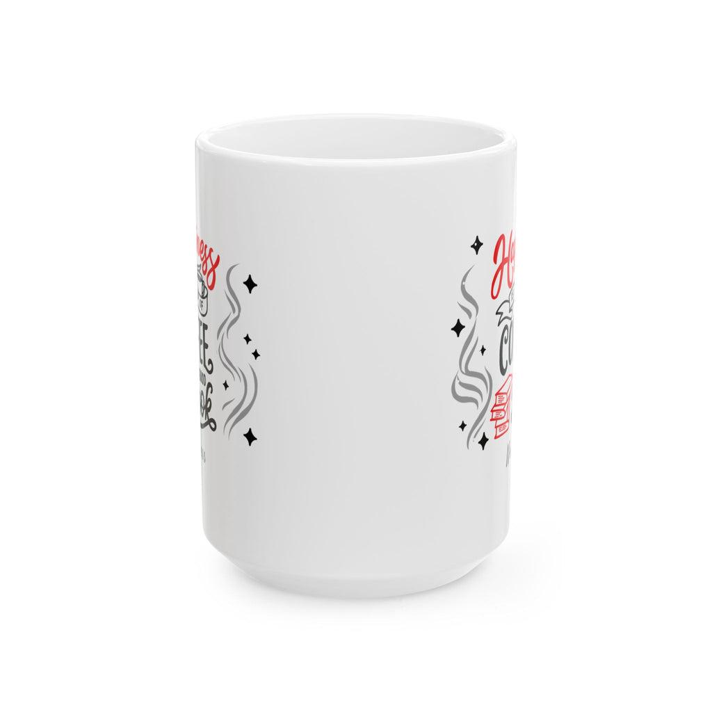 Ceramic Mug — "Happiness Cute Confetti Coffee Mug (11oz/15oz)