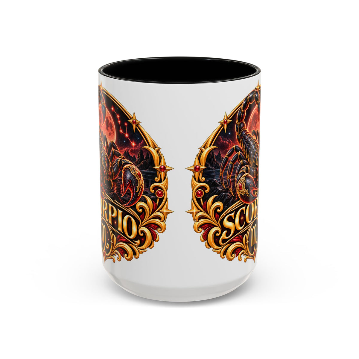 Scorpio Zodiac Coffee Mug — Bold Scorpion Astrology Design (11/15oz)