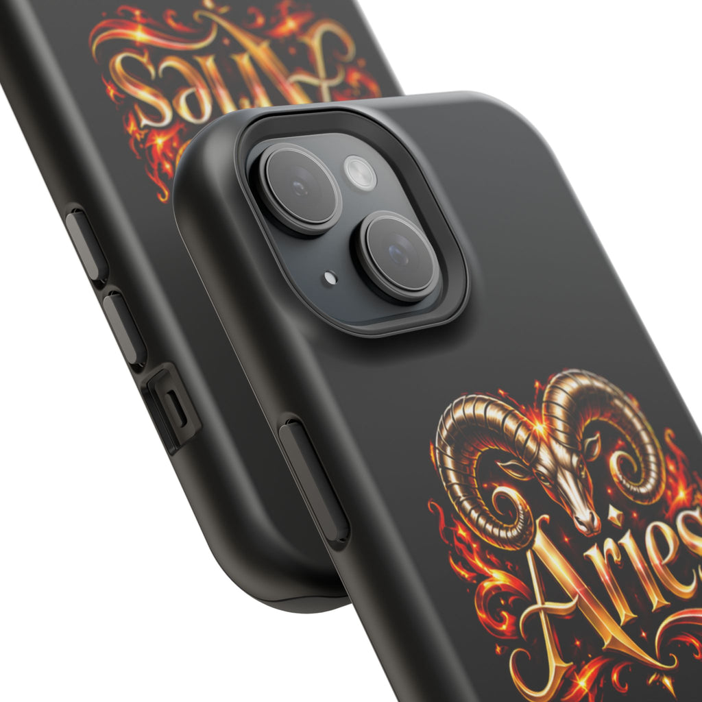 Aries Zodiac Magnetic Impact-Resistant Phone Case