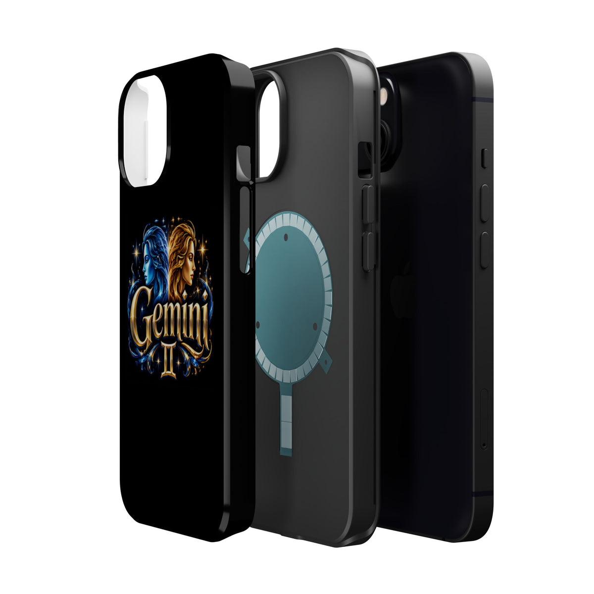Gemini Zodiac Magnetic Impact-Resistant Phone Case