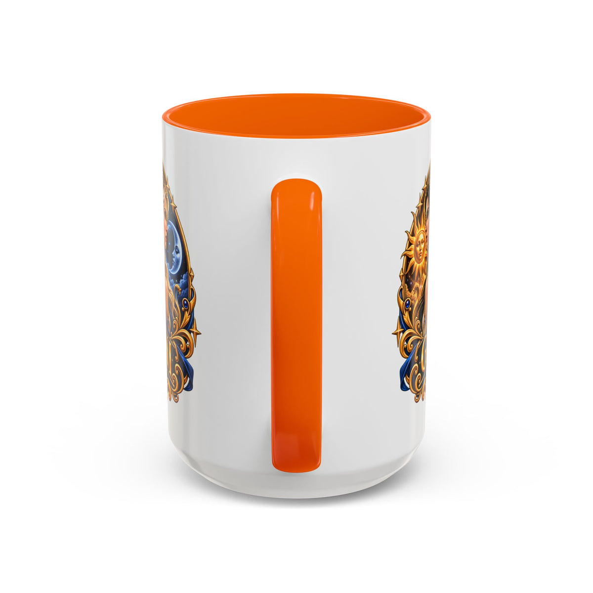 Gemini Zodiac Coffee Mug — Gemini Sign Astrology Accent Mug (11/15oz)