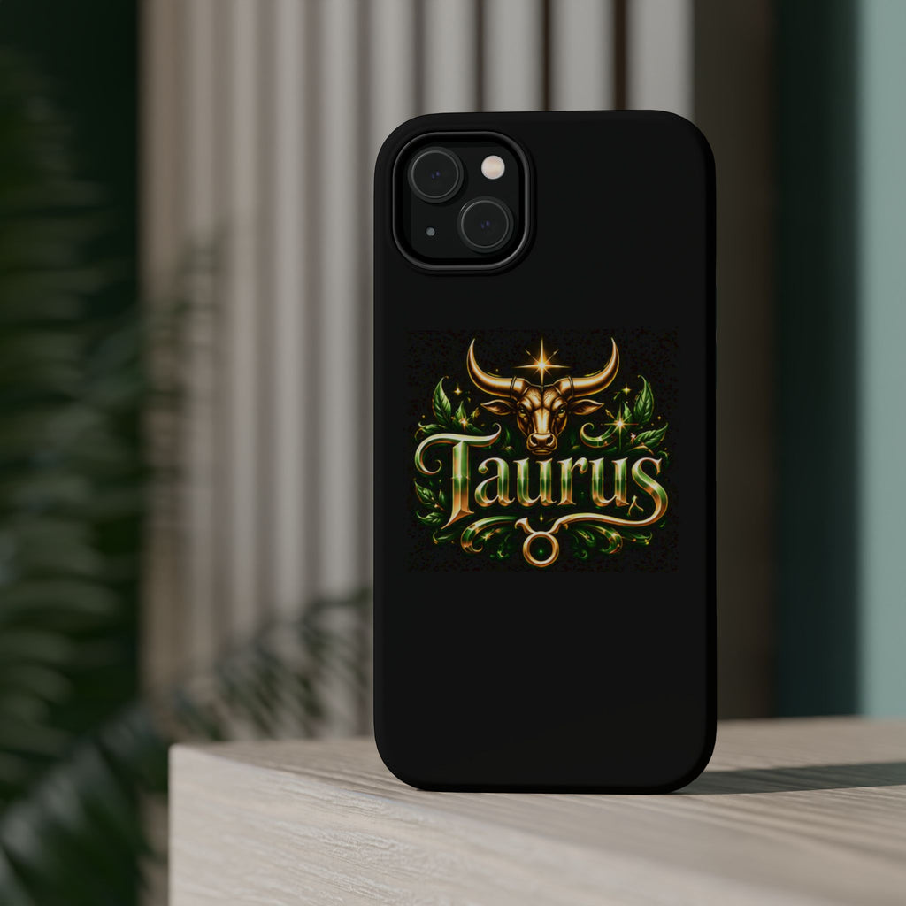 Taurus Zodiac Magnetic Phone Case — Impact‑Resistant Astrological Design