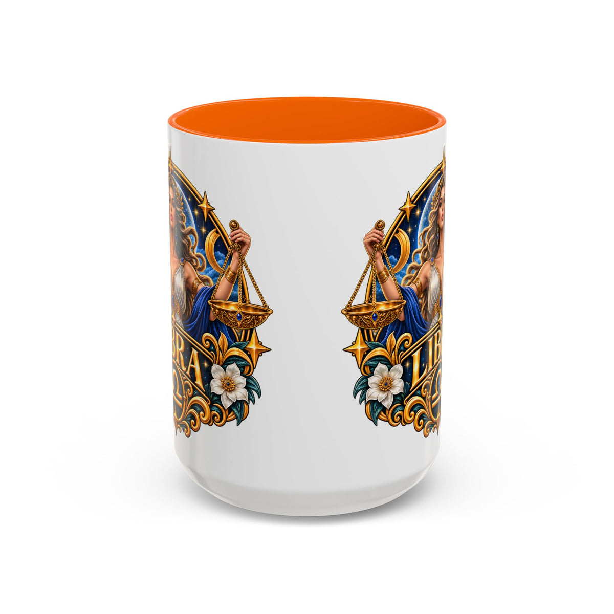 Libra Zodiac Coffee Mug – Elegant Horoscope Astrology Gift (11/15oz)