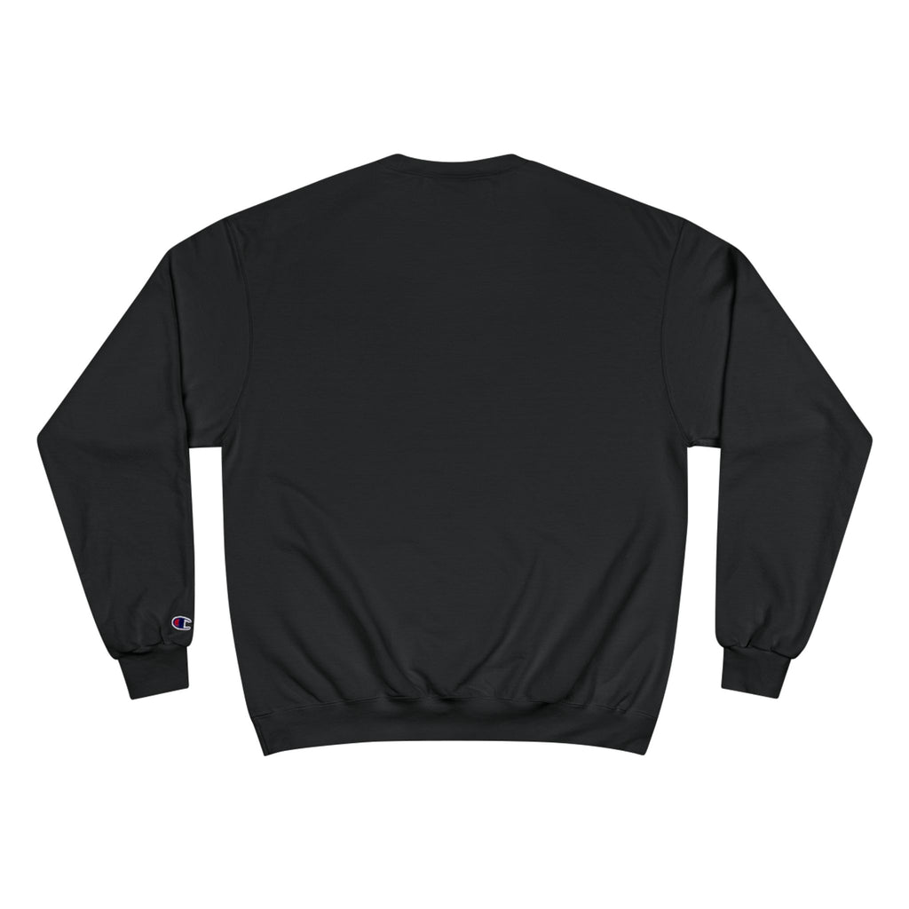 Champion Graphic Sweatshirt — Retro Arch Lettering Pullover