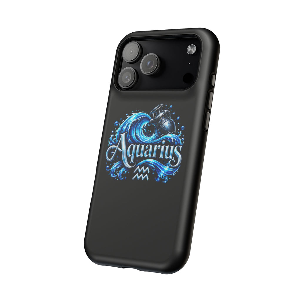 Aquarius Zodiac Magnetic Impact-Resistant Phone Case