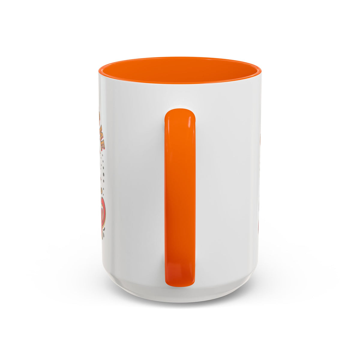 Coffee Mug — "Coffee Makes Me Happy" Cute Retro Accent Mug (11/15oz)