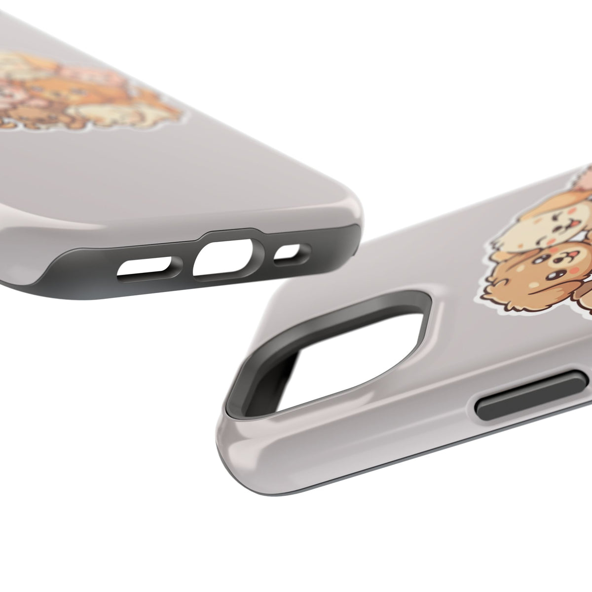 Cute Puppy Pile Magnetic Impact-Resistant Phone Case