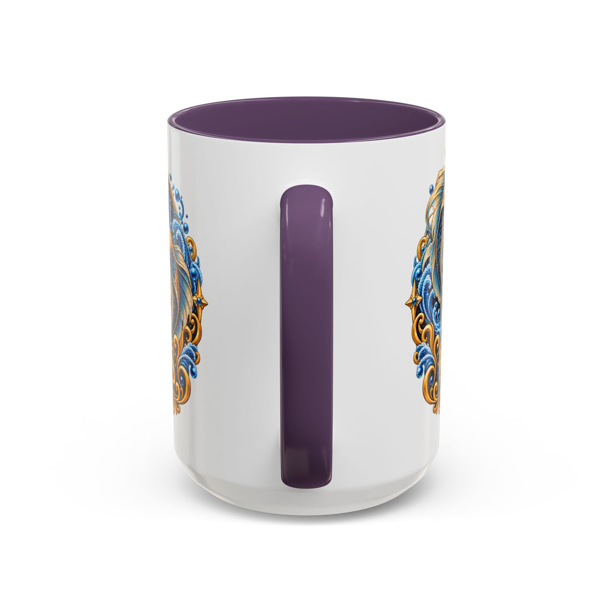 Pisces Zodiac Coffee Mug — Decorative Accent Astrology Mug (11/15oz)