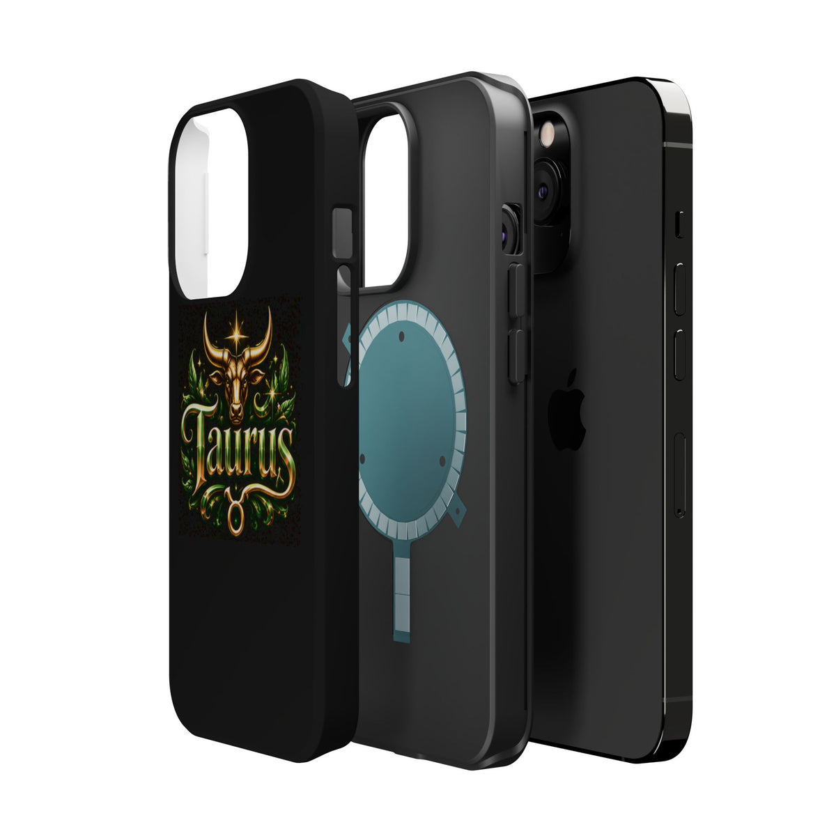 Taurus Zodiac Magnetic Phone Case — Impact‑Resistant Astrological Design