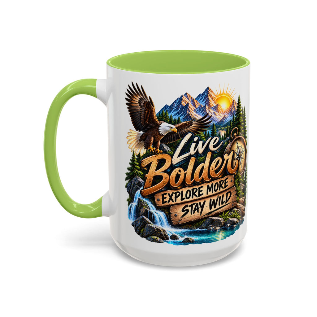 Live Bolder Explore More Stay Wild Coffee Mug