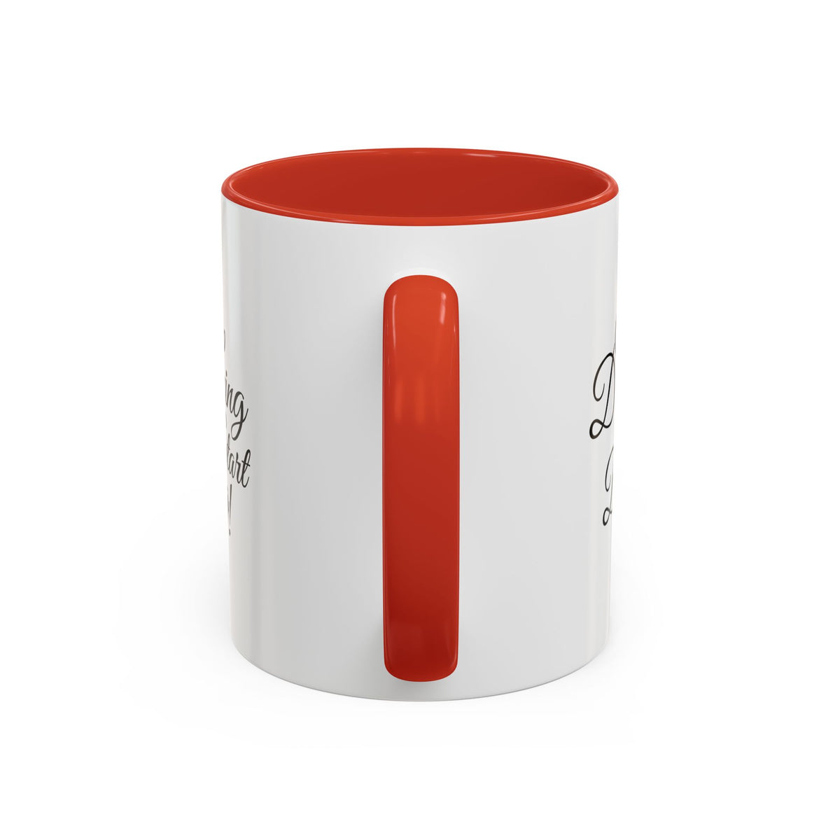 Stop Dreaming Start Doing! Accent Coffee Mug — Motivational 11/15oz