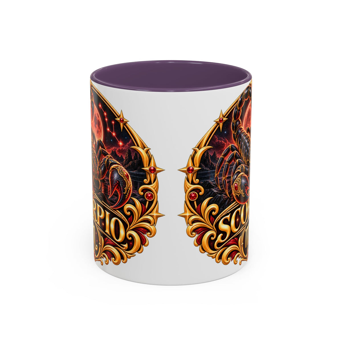 Scorpio Zodiac Coffee Mug — Bold Scorpion Astrology Design (11/15oz)