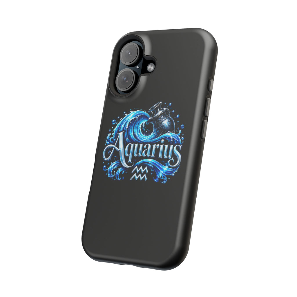 Aquarius Zodiac Magnetic Impact-Resistant Phone Case
