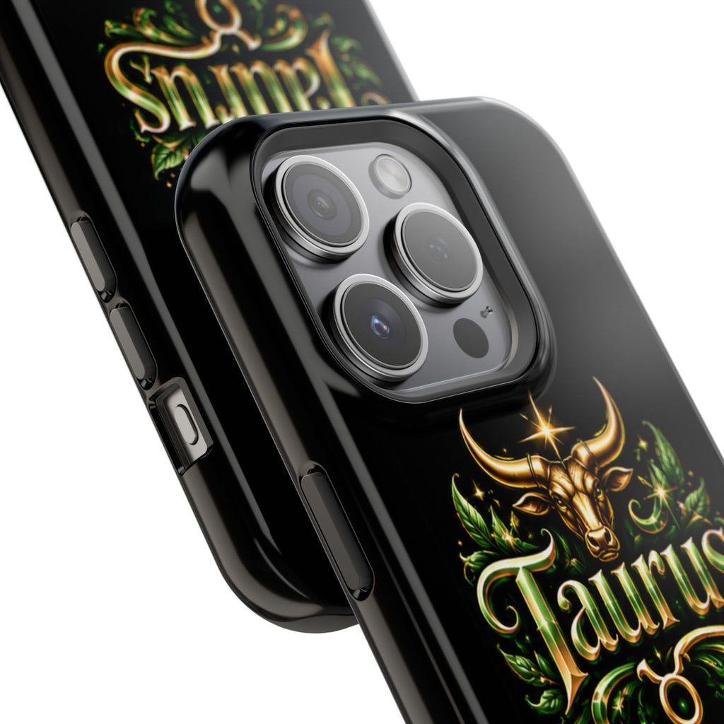 Taurus Zodiac Magnetic Phone Case — Impact‑Resistant Astrological Design