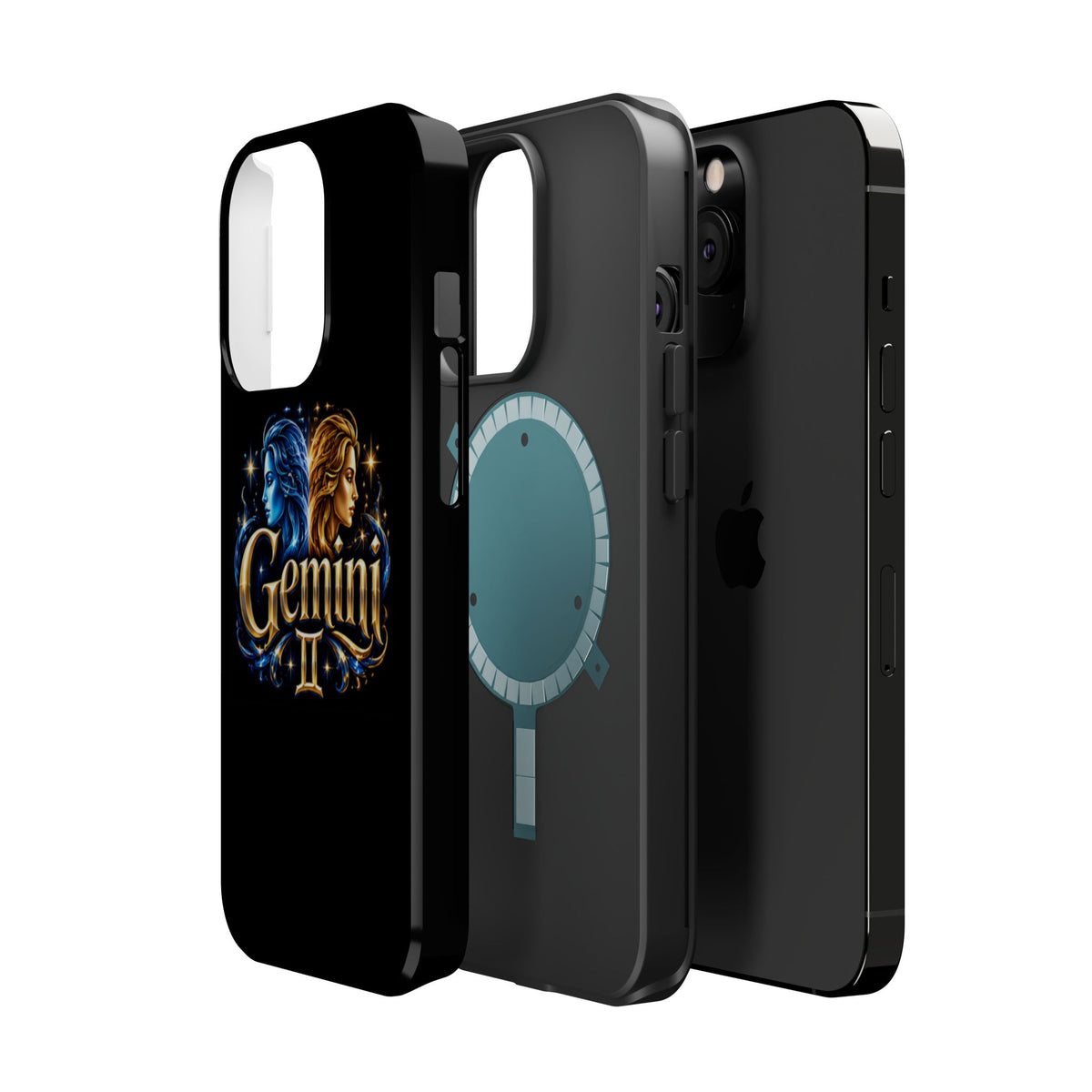 Gemini Zodiac Magnetic Impact-Resistant Phone Case