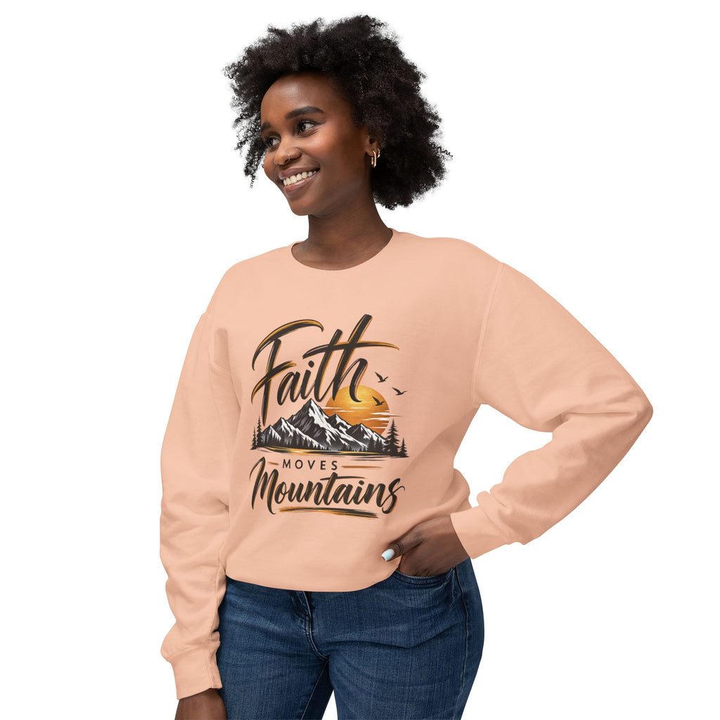 Faith Moves Mountains Crewneck Sweatshirt