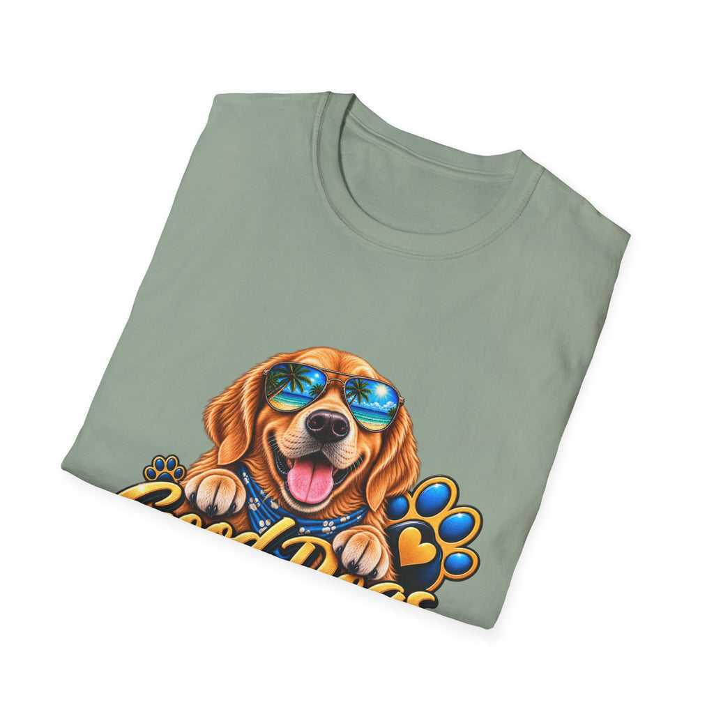 Good Dogs Make Life Better T-Shirt — Cute Golden Retriever Graphic Tee