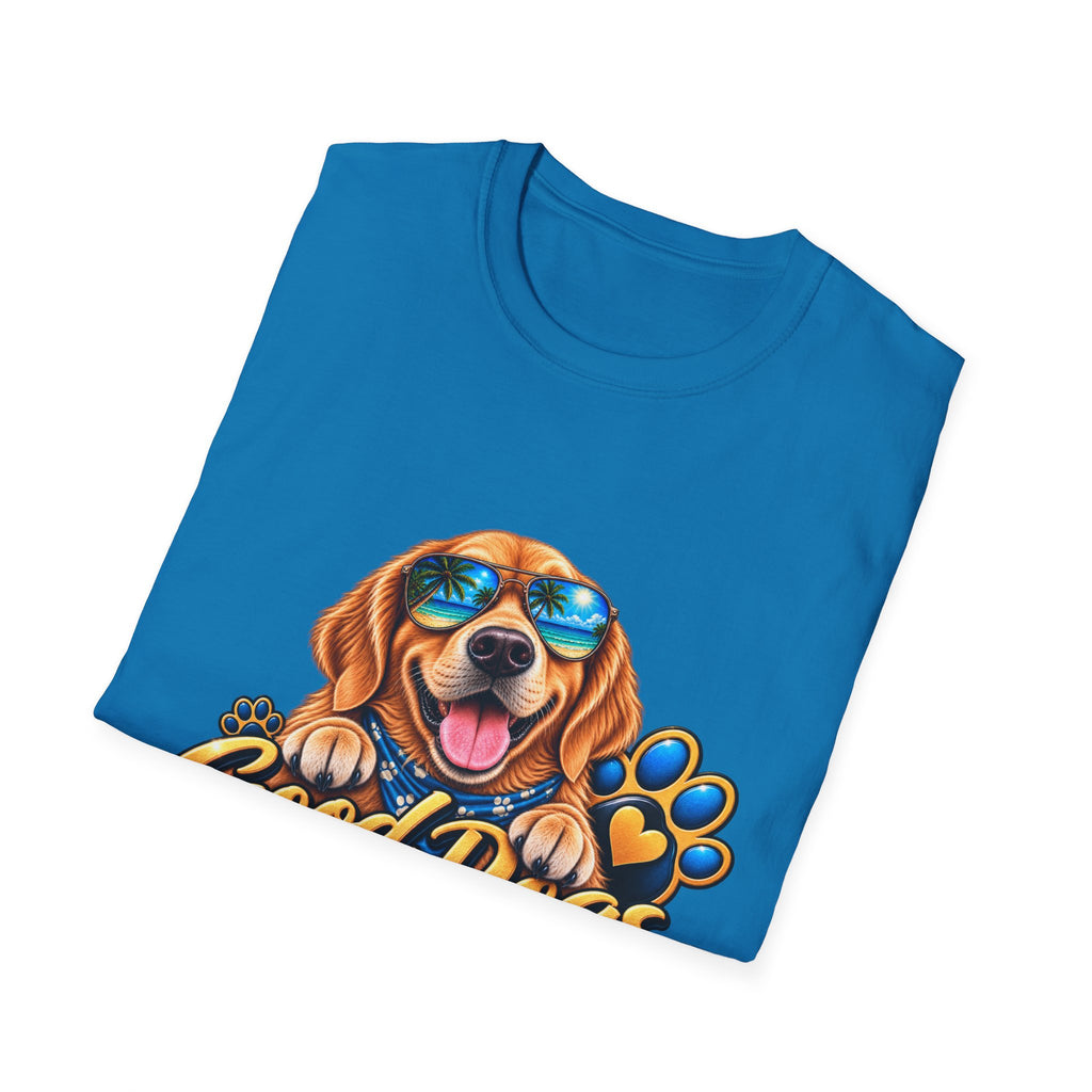 Good Dogs Make Life Better T-Shirt — Cute Golden Retriever Graphic Tee